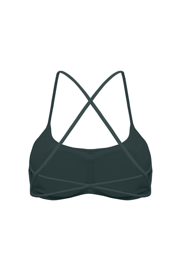 Minimal Crossback Bra | WISKII Active | Deepsea