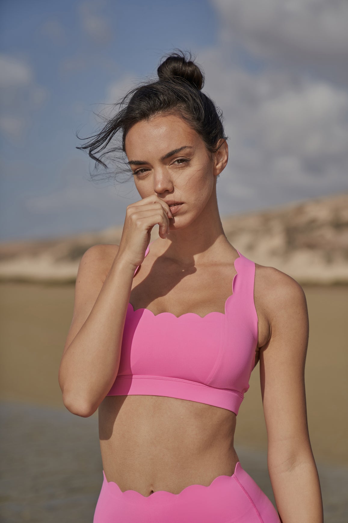 The WISKII Cross Back Bra in Pink is Back & Trending for 2024! 