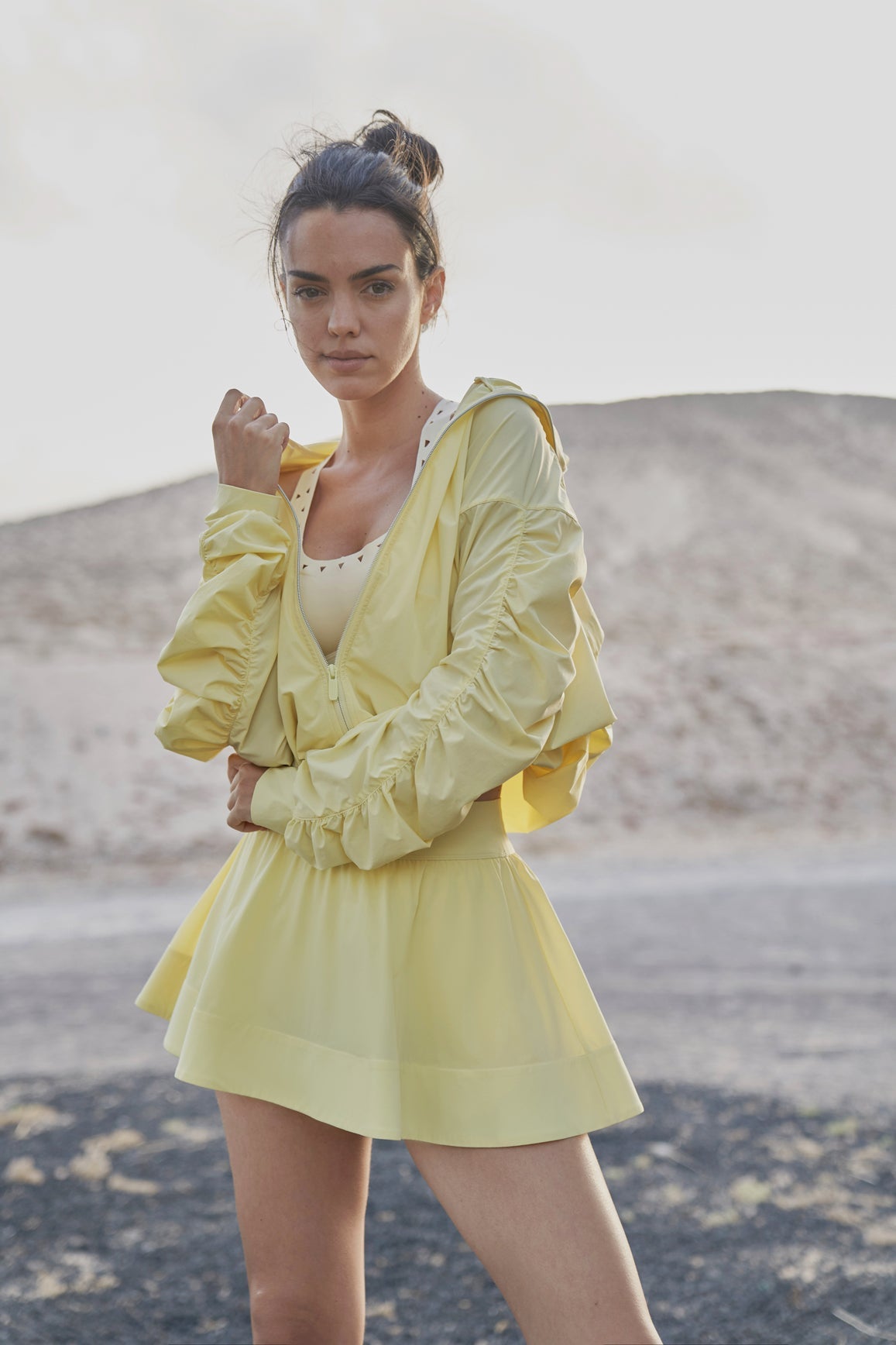 Model wears WISKII Sun Protection Advantage Skirt | WISKII ACTIVE