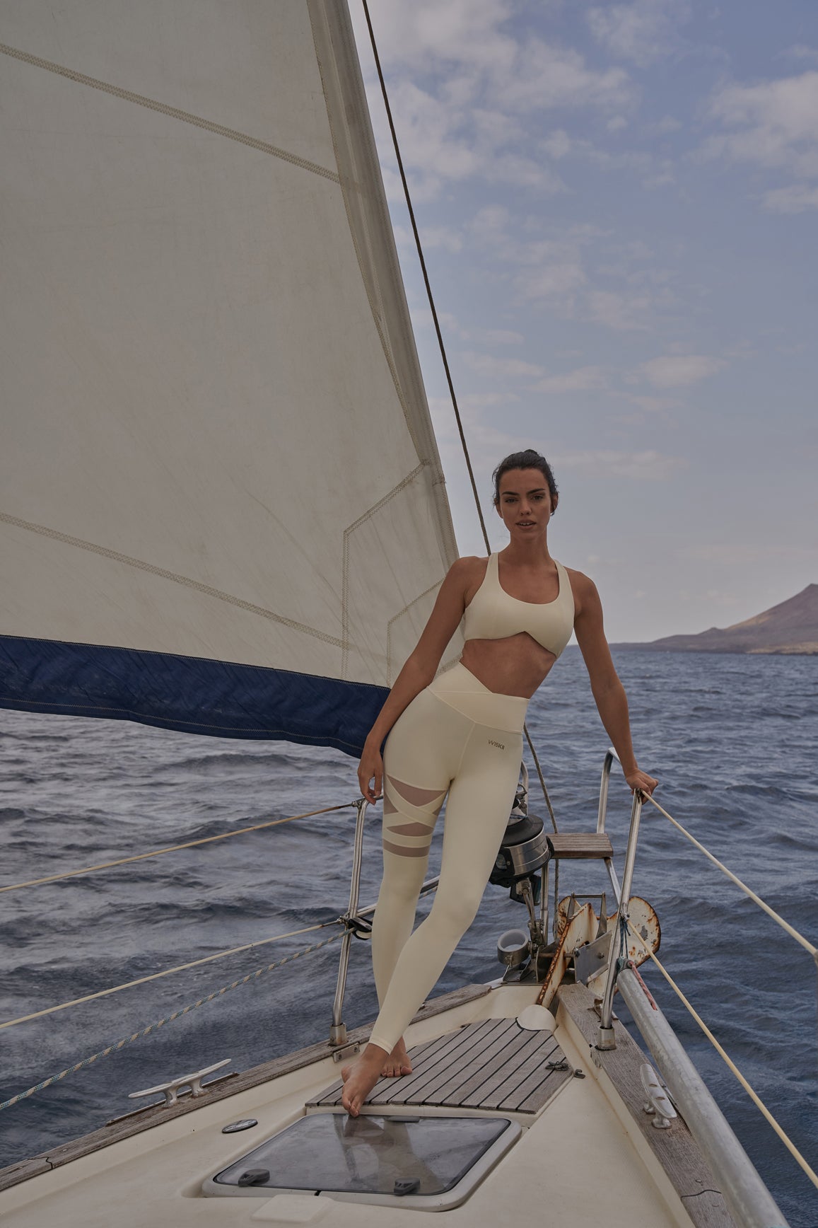 訓練網狀打底褲