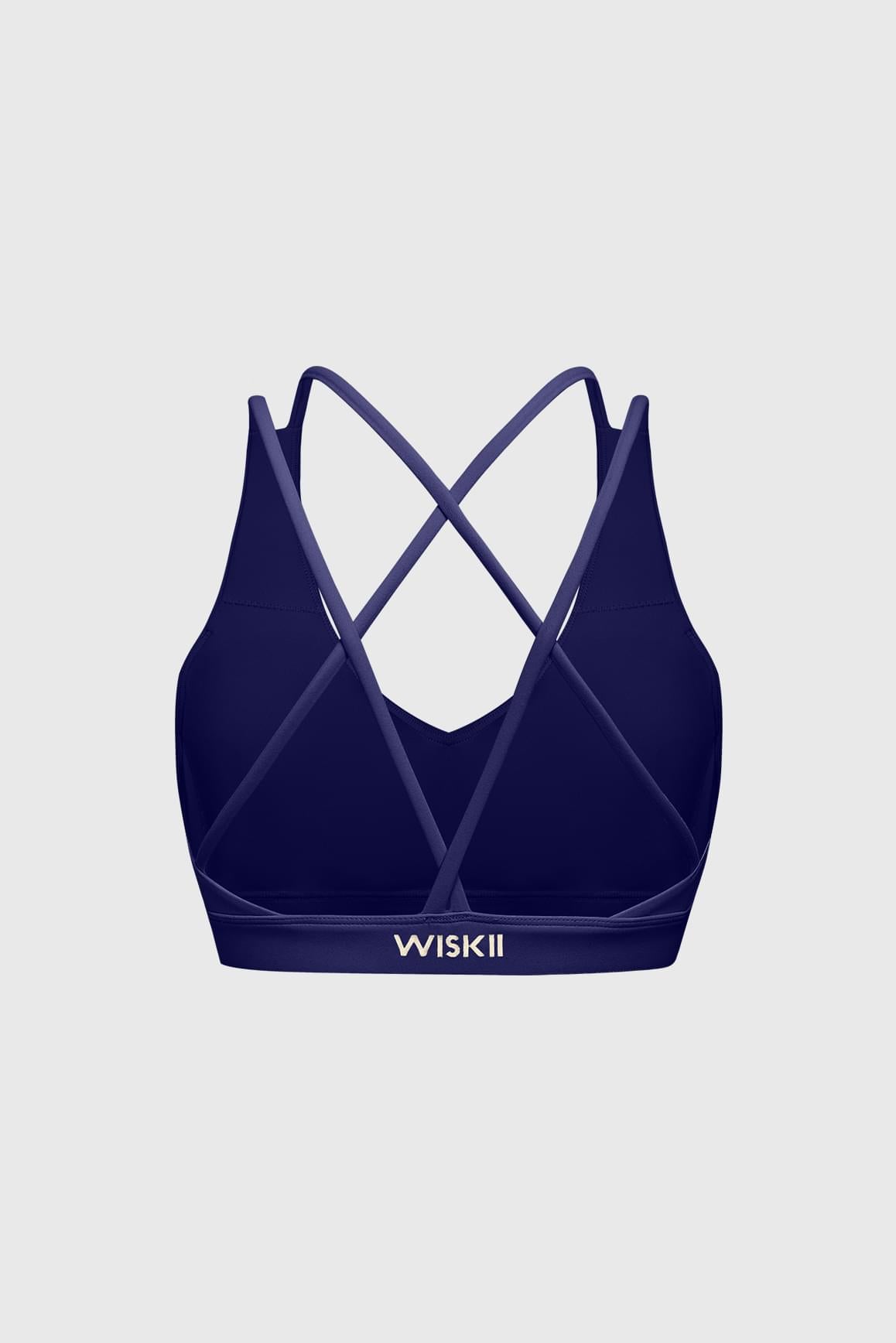 Scoop Neck Crossback Bra.