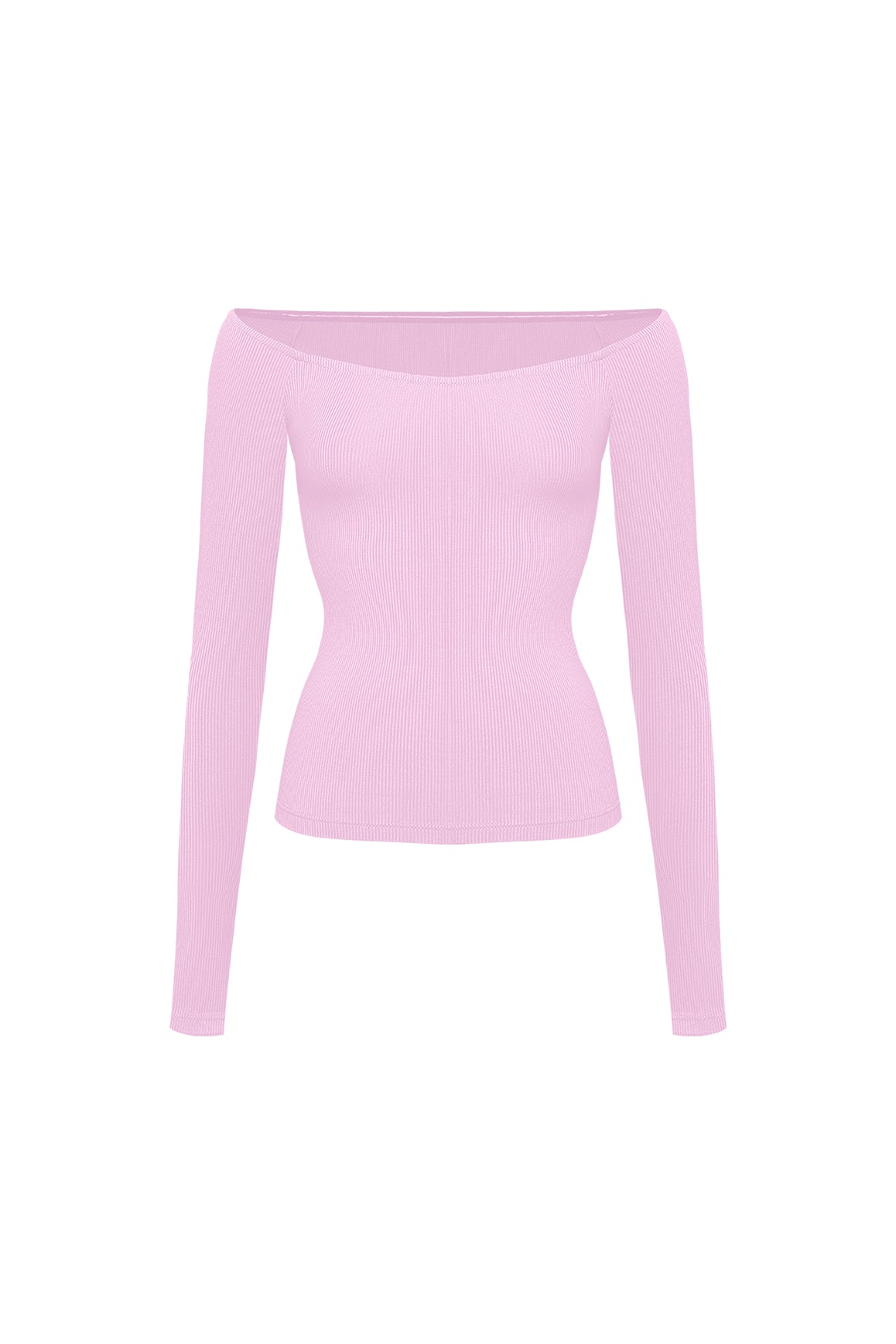 WISKII Sculpt off-shoulder top featuring a fitted design and stylish neckline, perfect for casual or dressy occasions