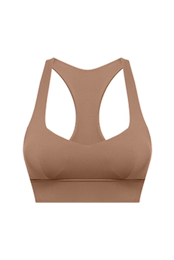 Sweetheart Bra Tank | Tuscan Tan | WISKII Active