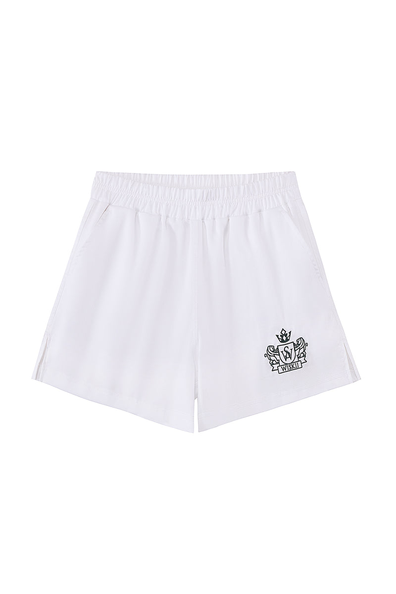 Riviera High Waist Cotton Short