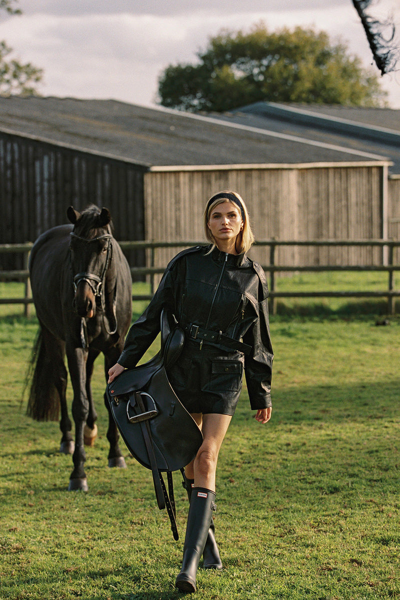 Retro Faux Leather Jacket