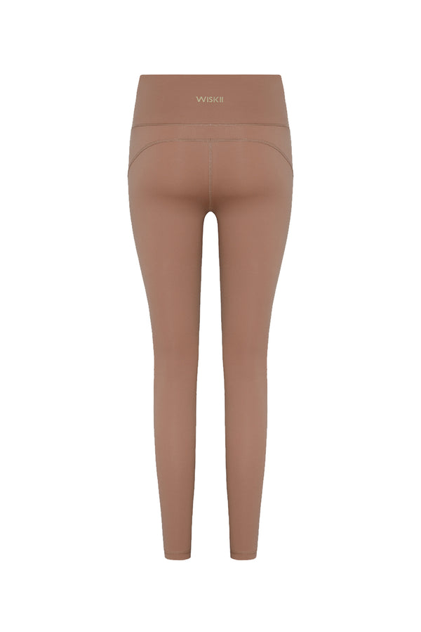 V-waist Yoga Legging | Tuscan Tan