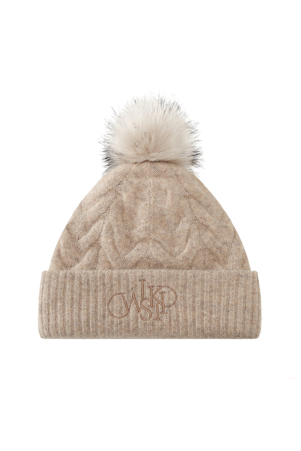 Chunky Cable Knit Beanie