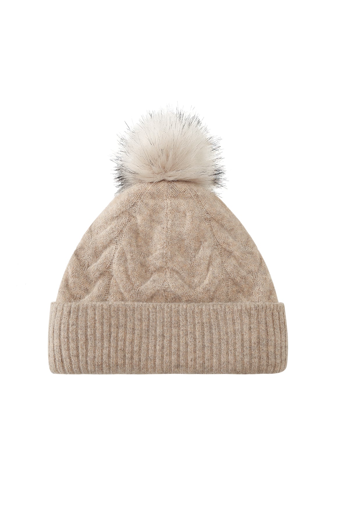 Chunky Cable Knit Beanie