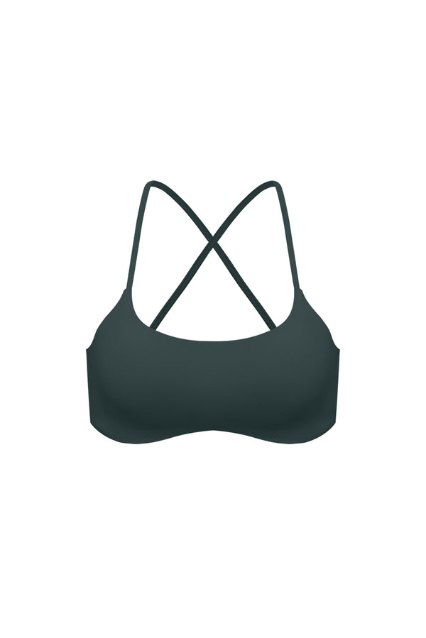 Minimal Crossback Bra | WISKII Active | Deepsea