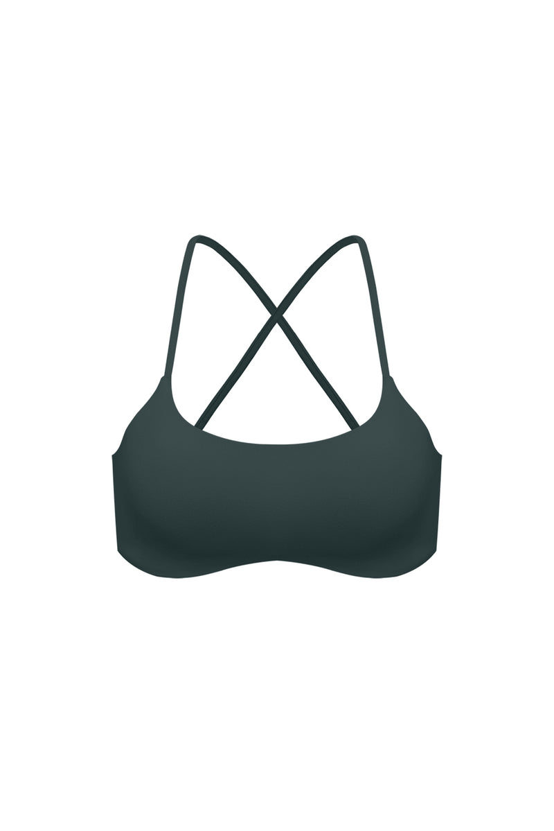 Minimal Crossback Bra | WISKII Active | Deepsea