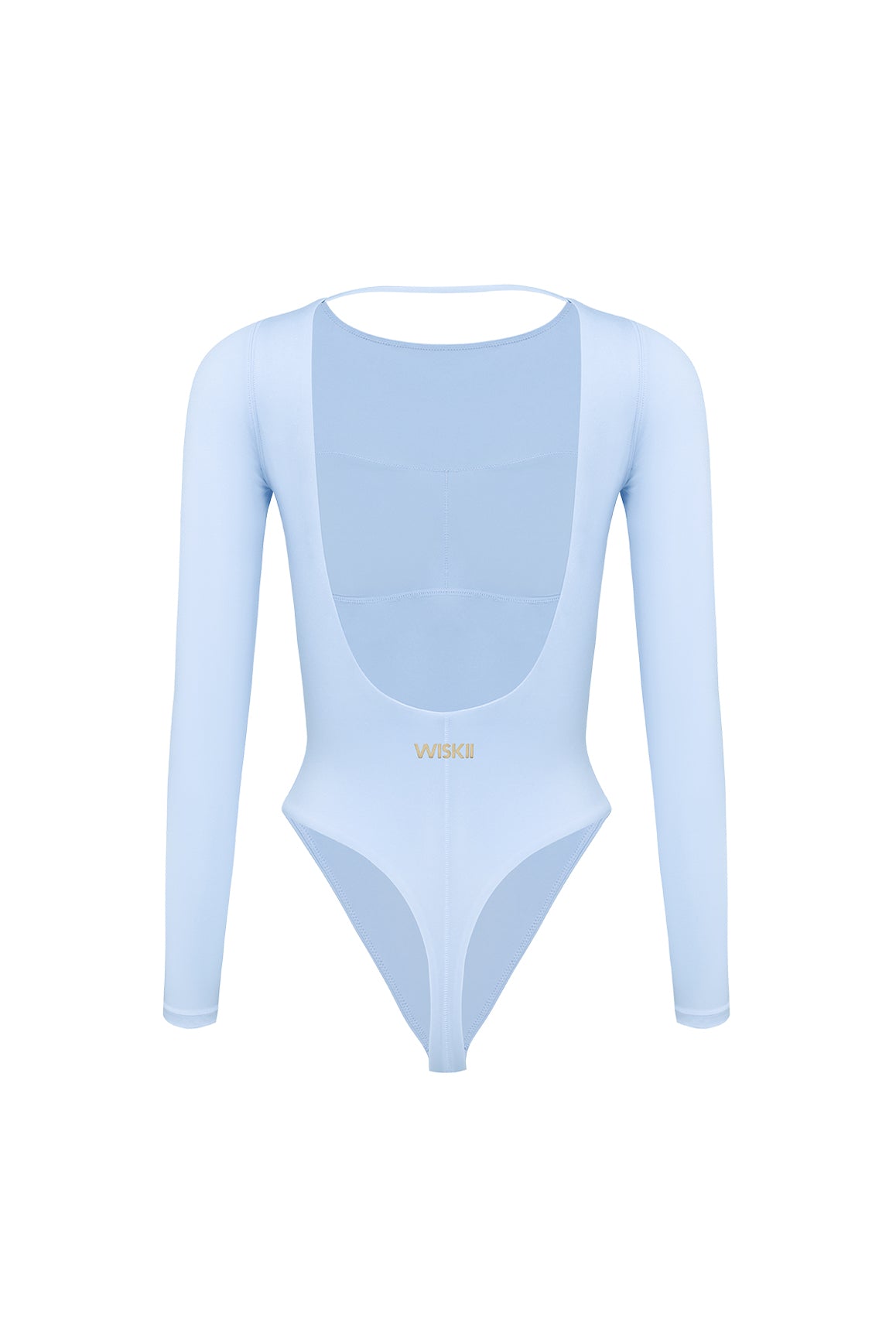 Long Sleeve Open Back Bodysuit