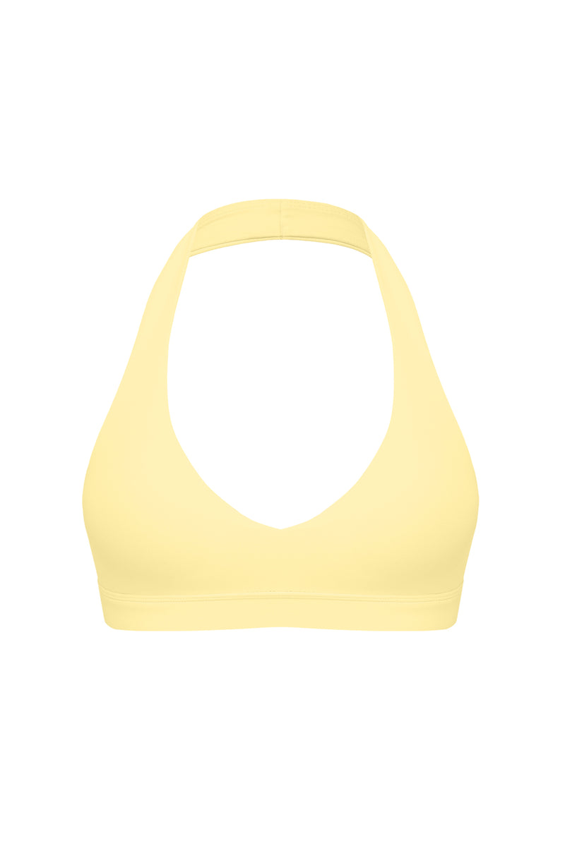 V-Cut Halter Bra