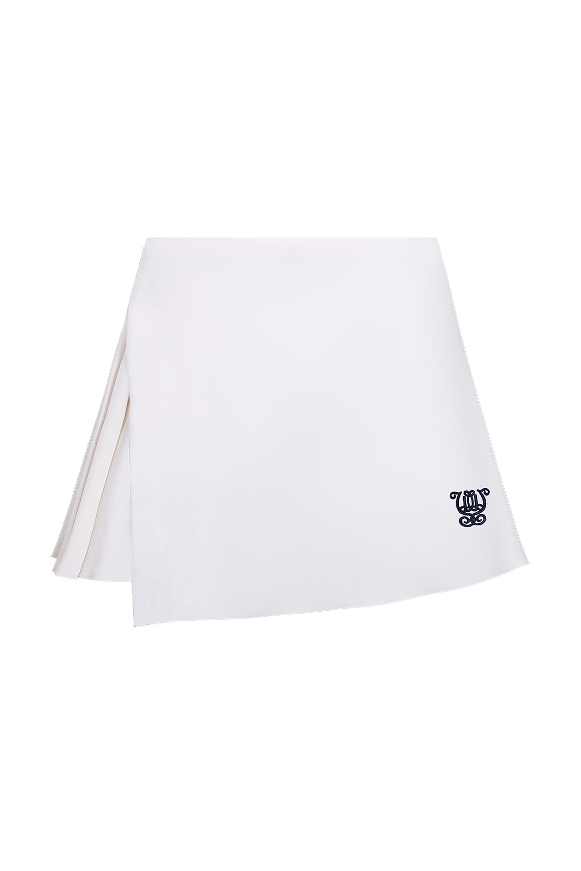 WISKII Court Motion skirt in black, stylish women’s skirt with a sleek design, shown on a neutral background.