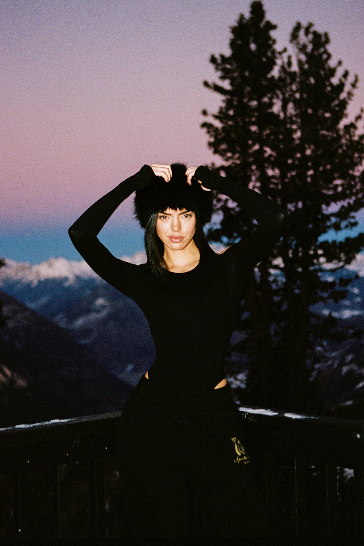 Long Sleeve Arc Cutout Back Bodysuit