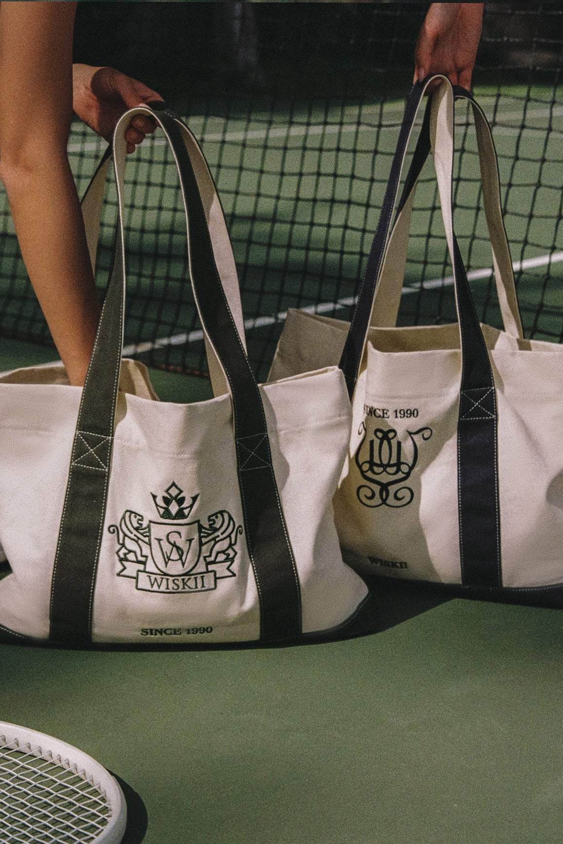 Riviera Canvas Club Tote Bag