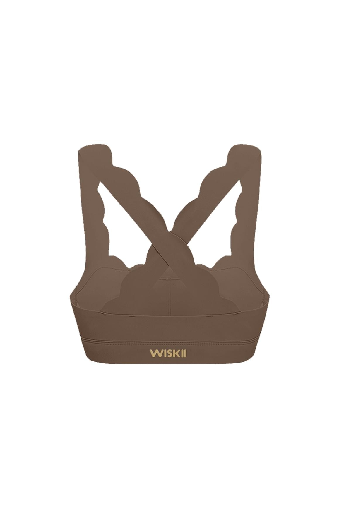 Cross Back Sports Bra - WISKIIWS201deserttruffleS