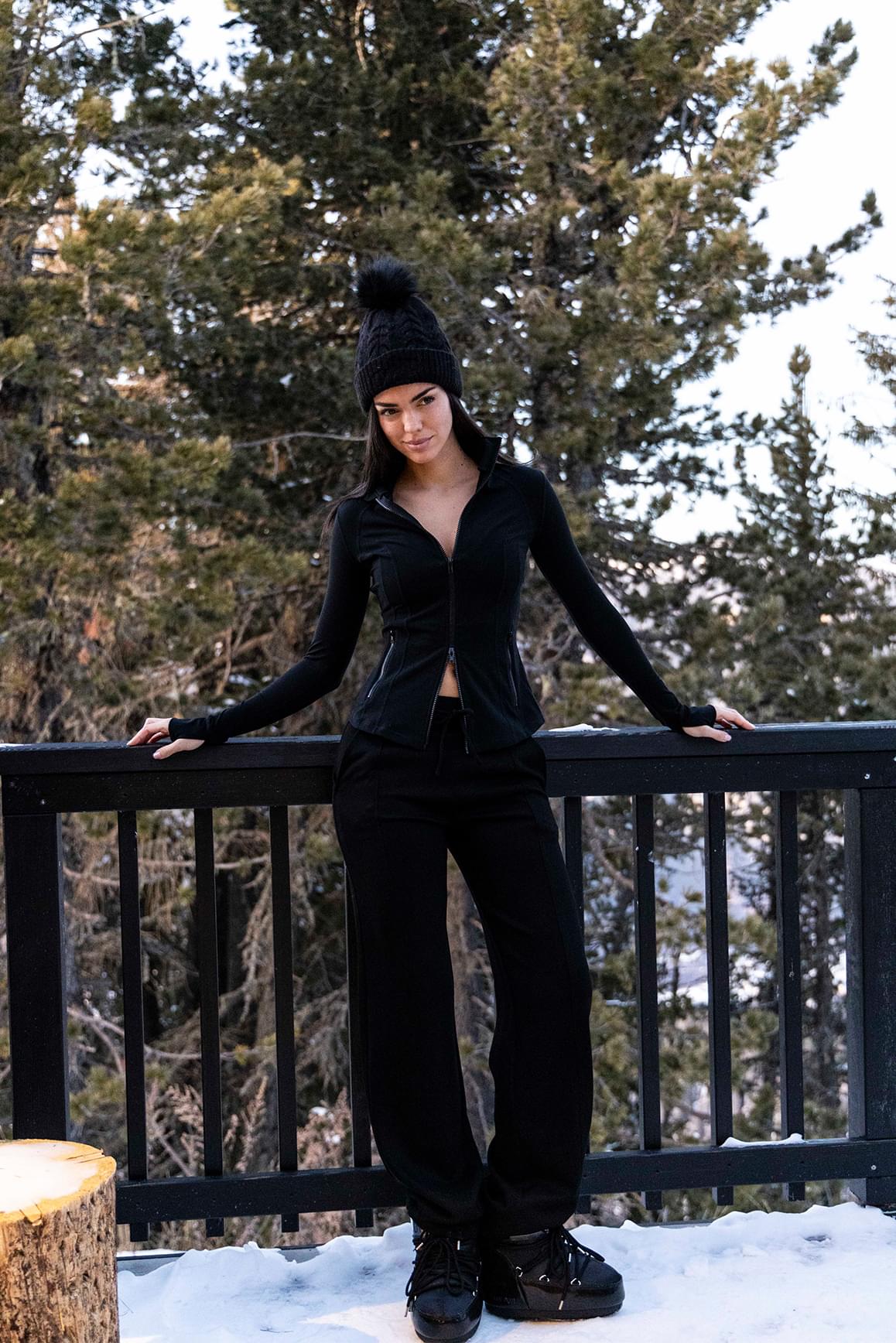 Dreamy Wide Leg Pant - WISKIIWS531blackS