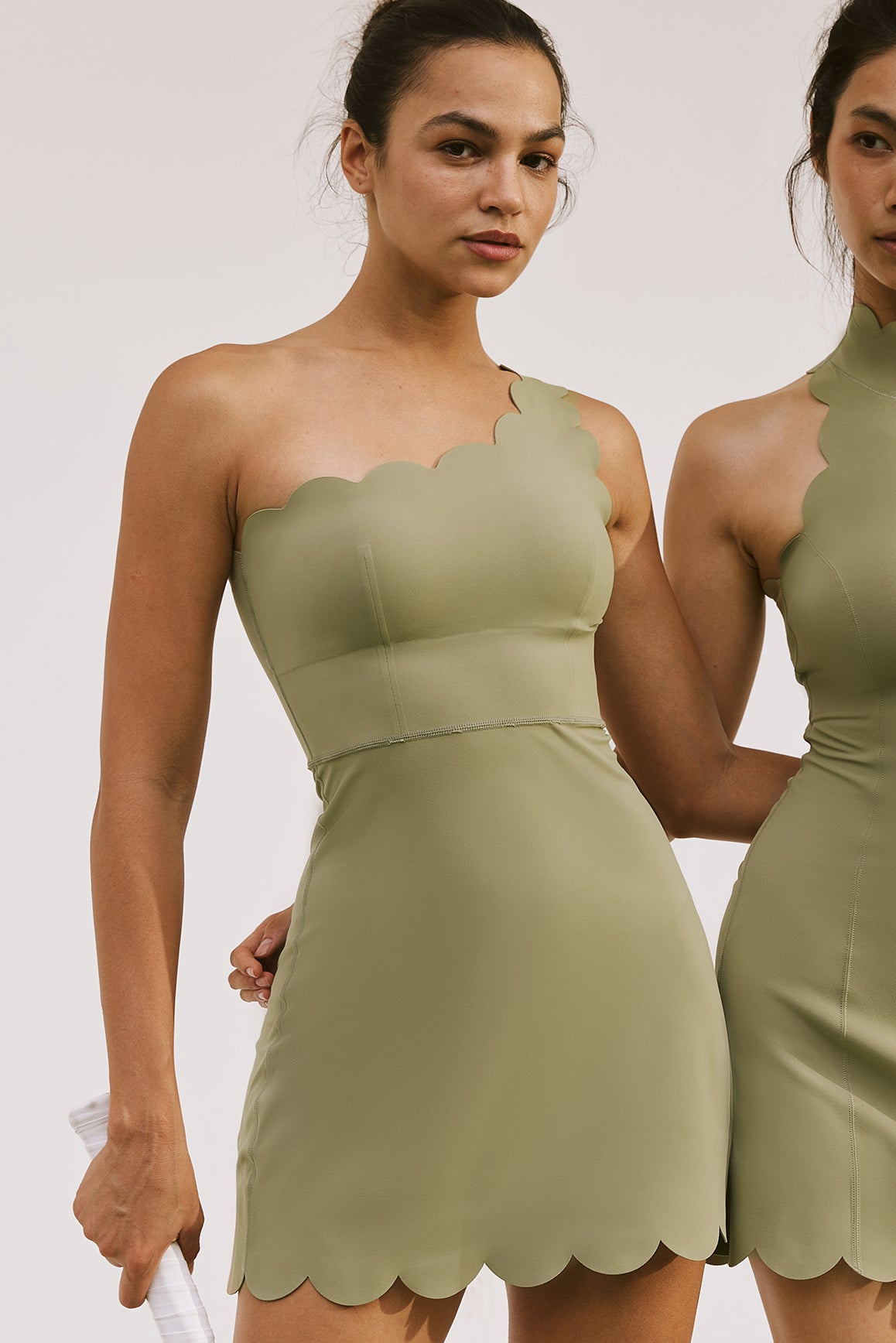 One Shoulder Dynamic Dress