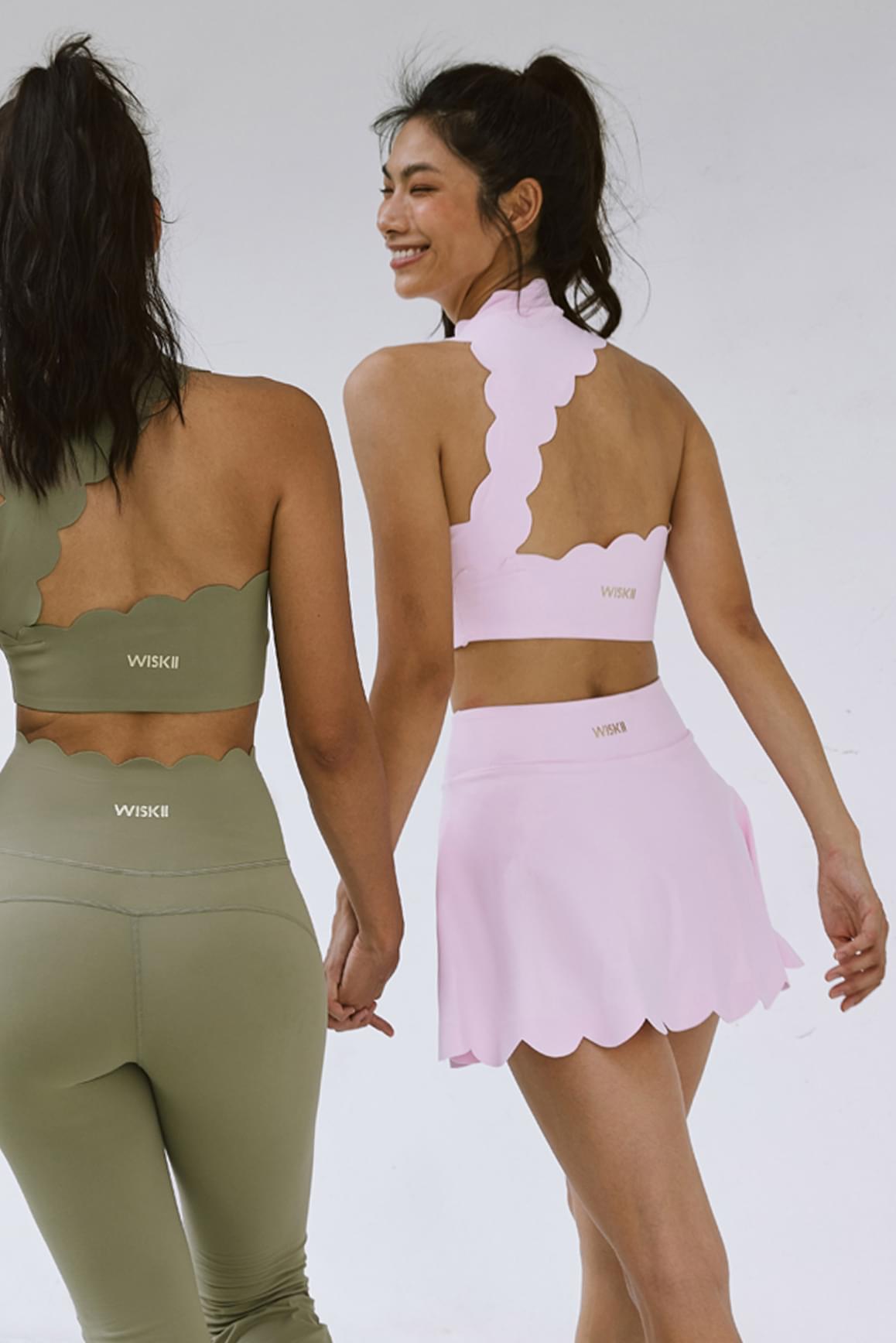 High-Waist A-line Tennis Skirt - WISKIIWS207balletblushS