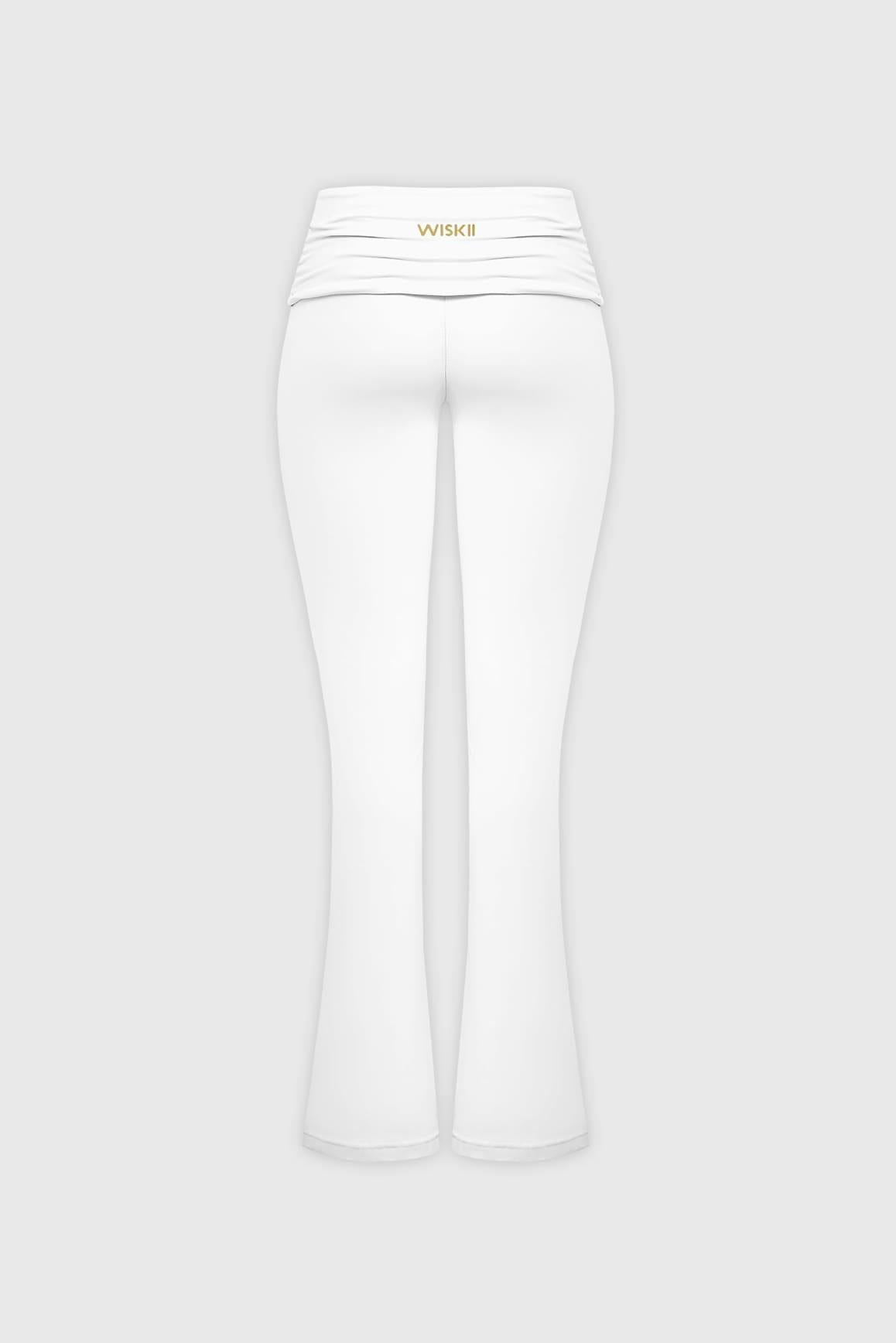 Low Rise Scrunch Flare Legging - WISKIIWS698ivoryS