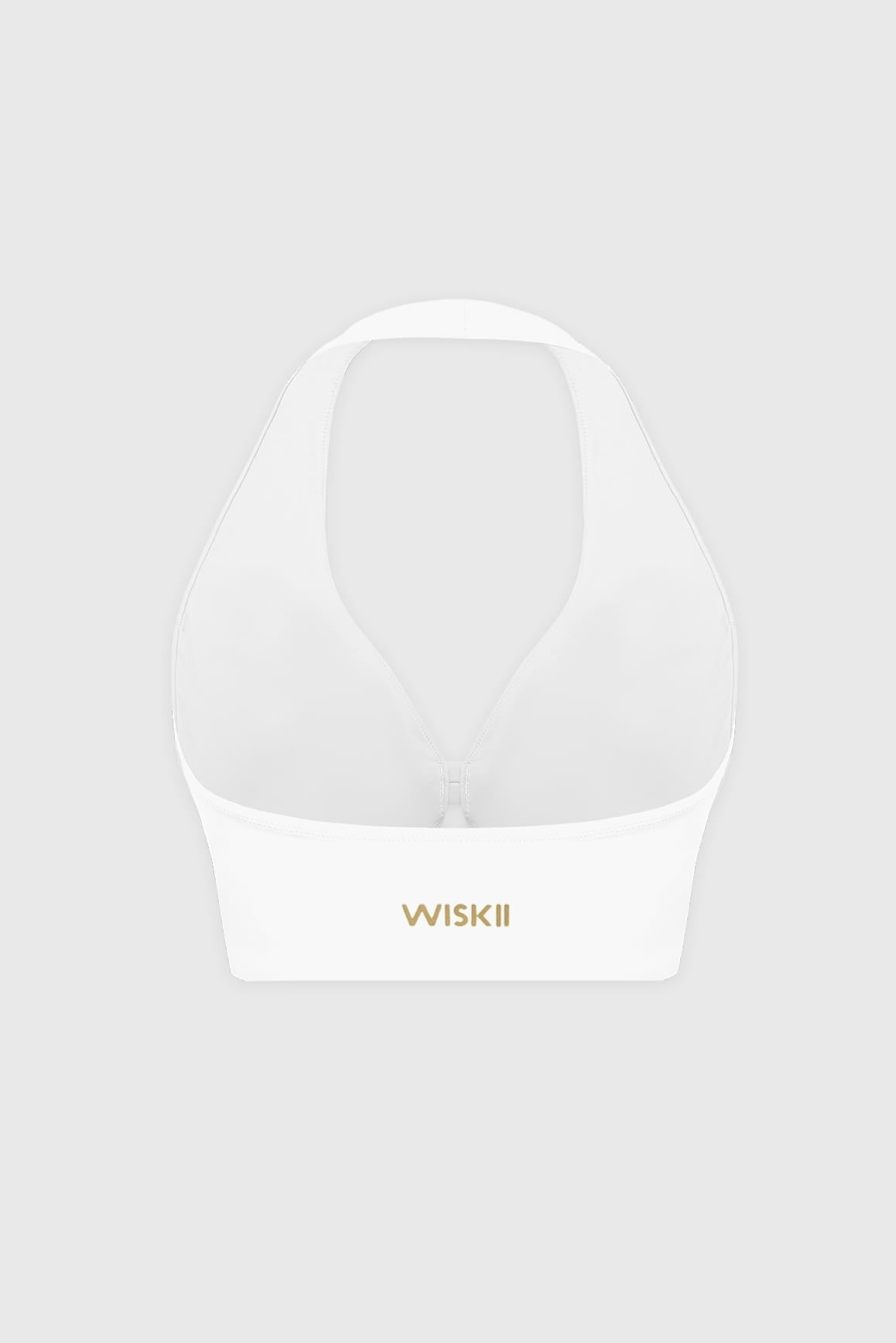 Petal Cut Halter Bra - WISKII - Sports Bra