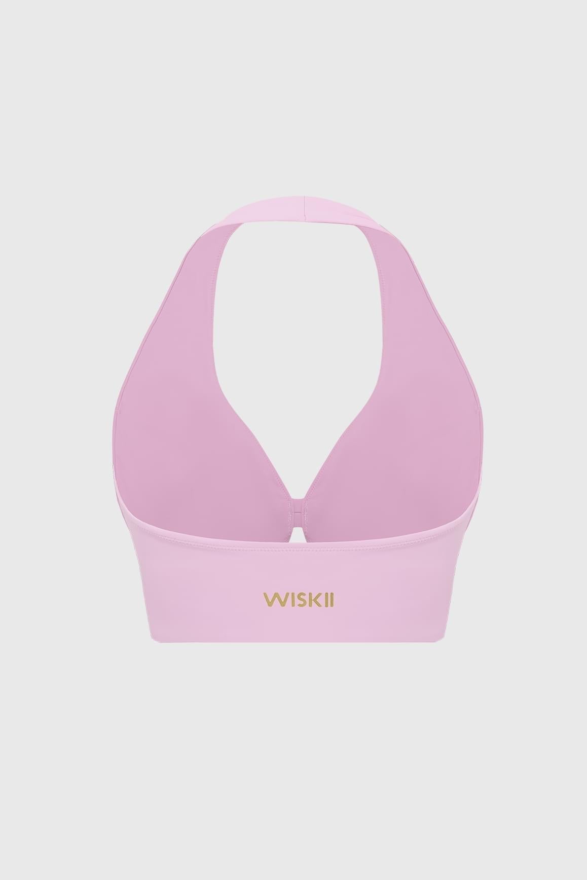 Petal Cut Halter Bra - WISKII - Sports Bra