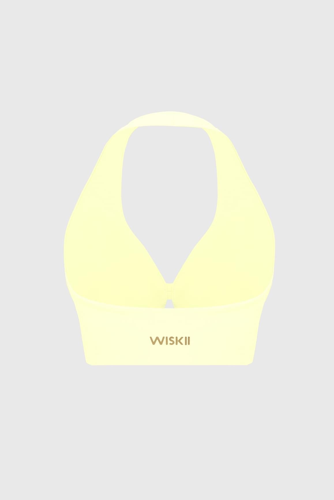 Petal Cut Halter Bra - WISKII - Sports Bra