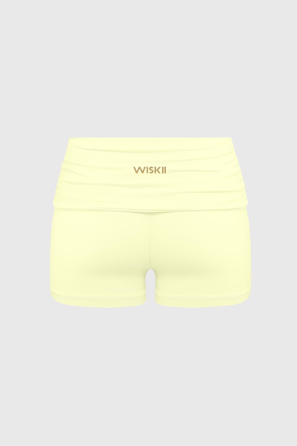 Riviera Low Rise Scrunch Short - WISKIIWS696limoncelloS