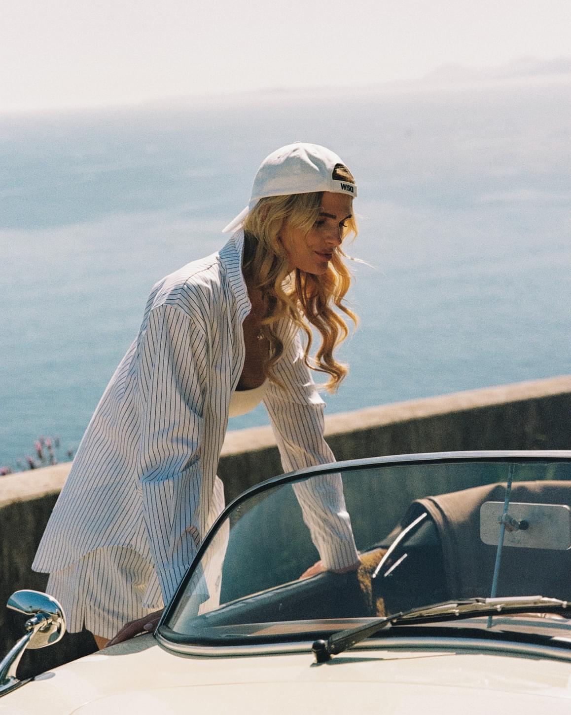 Riviera Relaxed Cotton Shirt - WISKII - Shirts & Tops