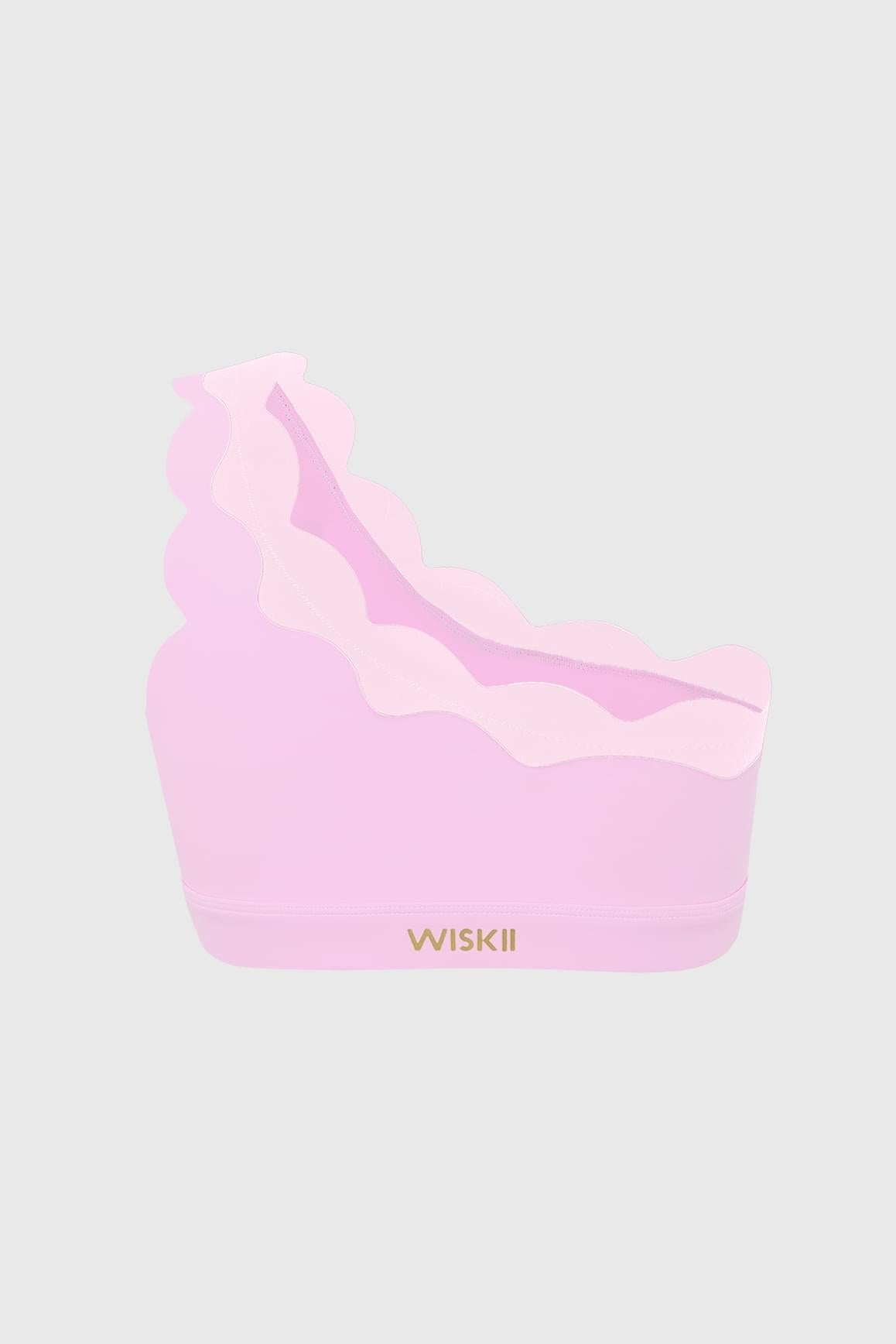 Riviera Scallop One-Shoulder Bra - WISKIIWS677sakuraballetS