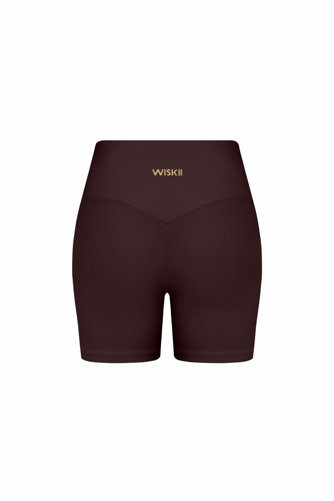 WISKII Riviera V腰褶皺短褲，設計時尚，具備高腰版型與褶皺細節