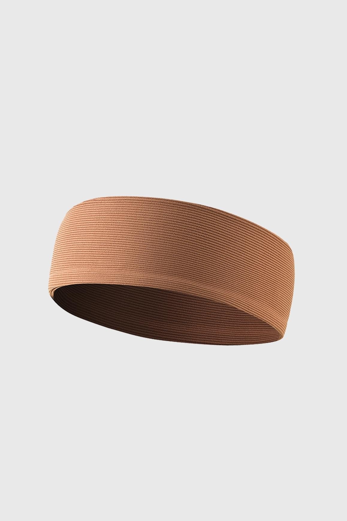 Stretchy Ribbed Headband - WISKIIWS008cinnamonOneSize