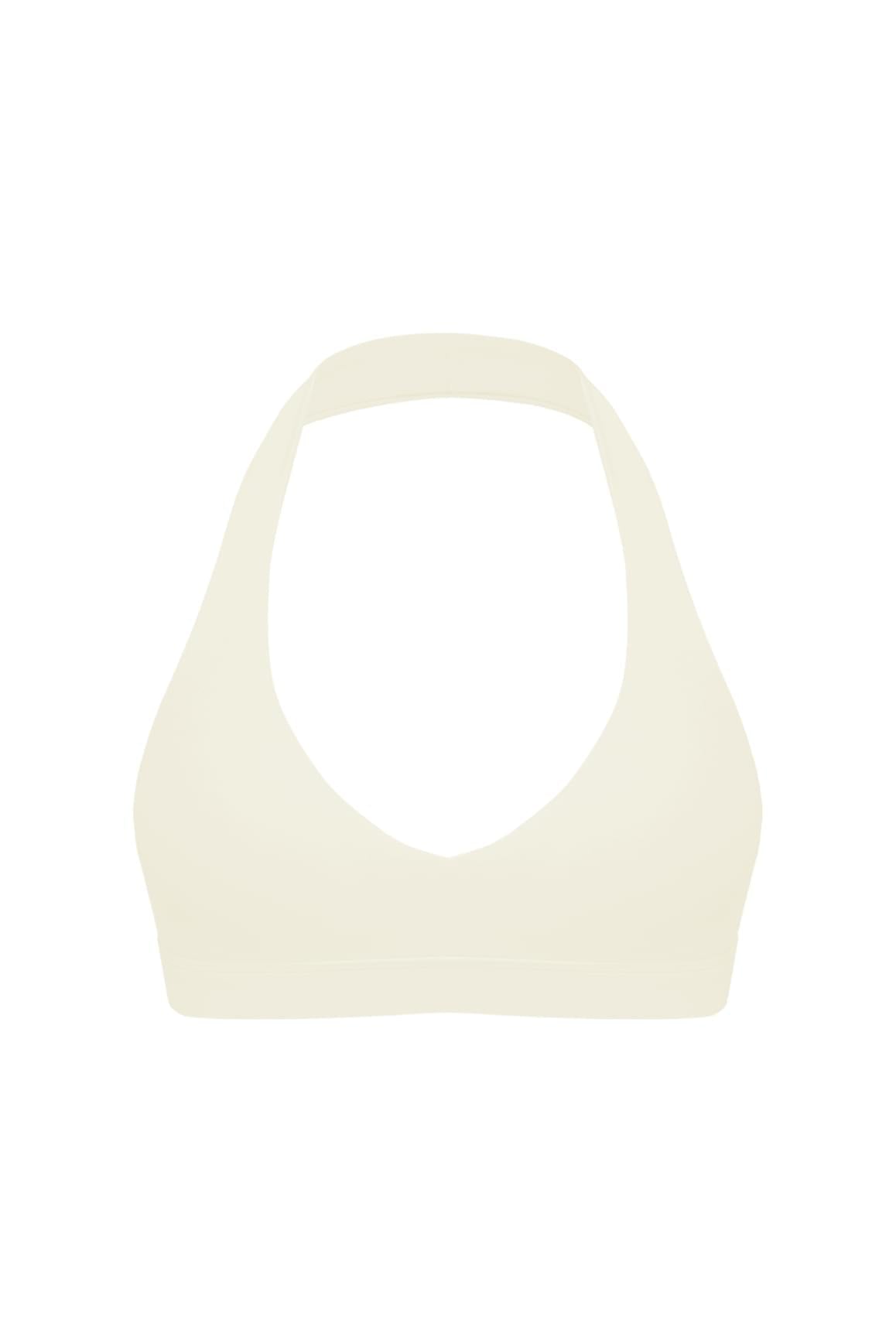V-Cut Halter Bra - WISKIIWS599oatmilkS