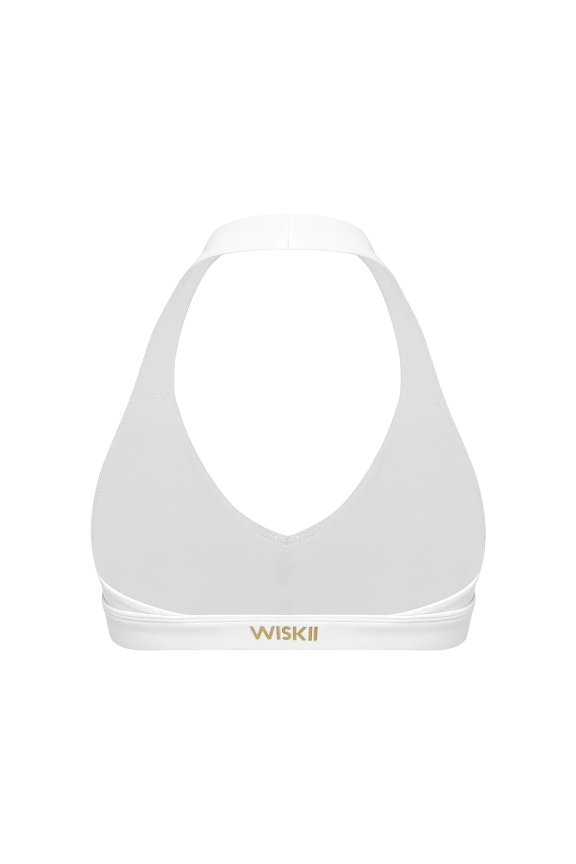 V-Cut Halter Bra - WISKIIWS599ivoryS