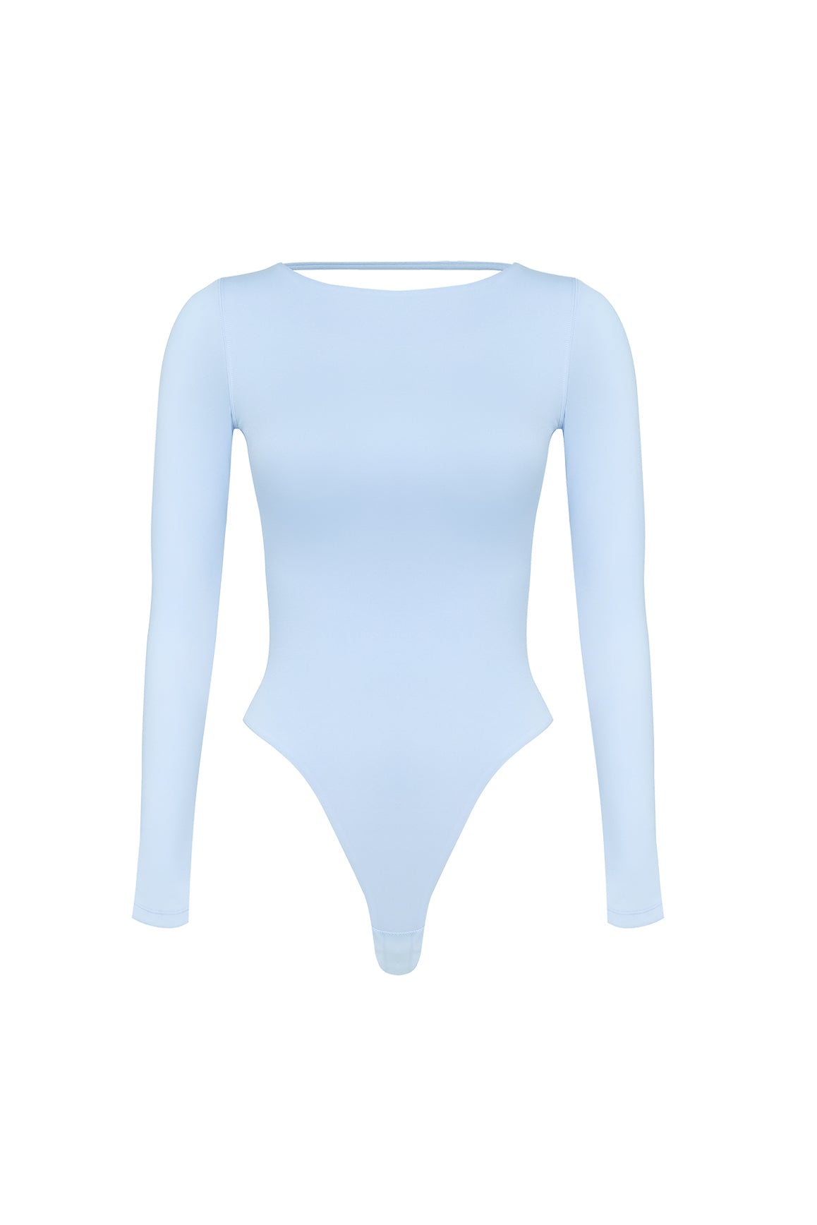 Long Sleeve Open Back Bodysuit