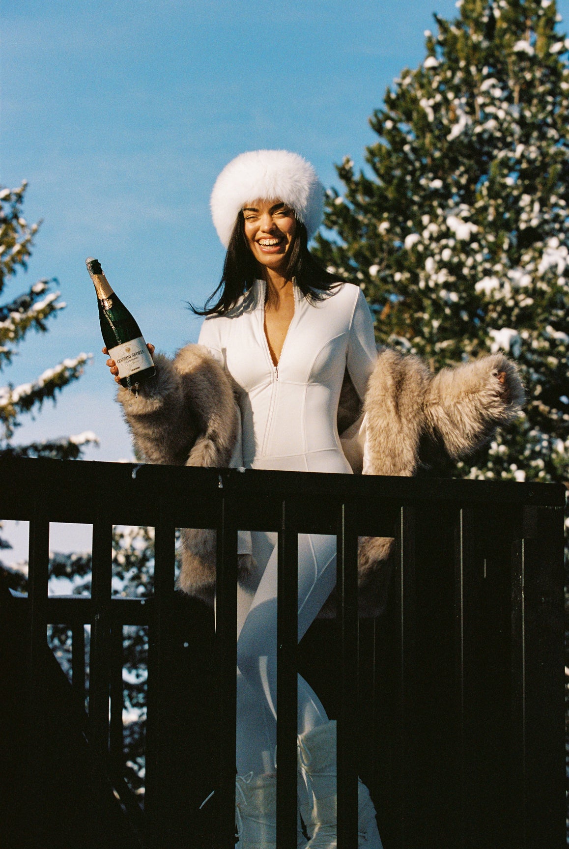 WISKII long sleeve half-zip full length unitard in a sleek design, perfect for activewear or lounging.