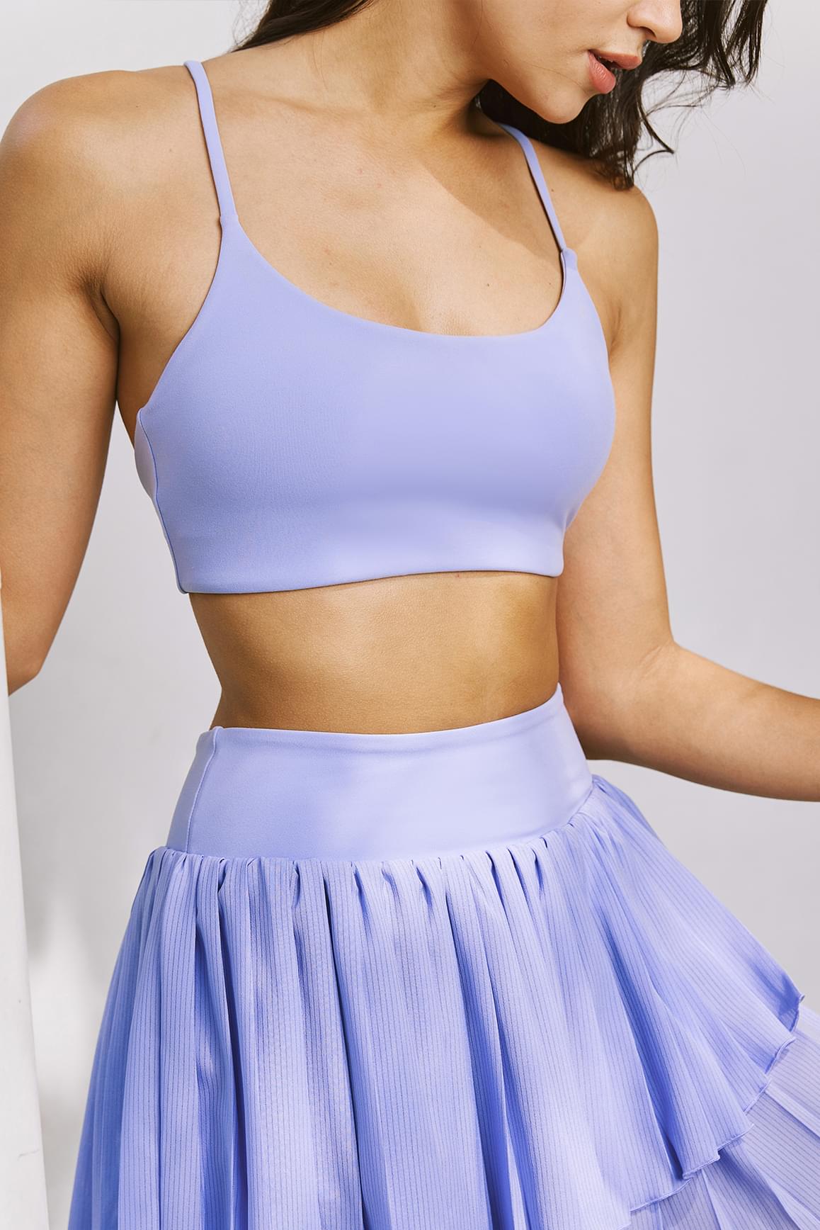 WISKII Stay Put Straps Bra - WISKIIWS392lavenderfrostS