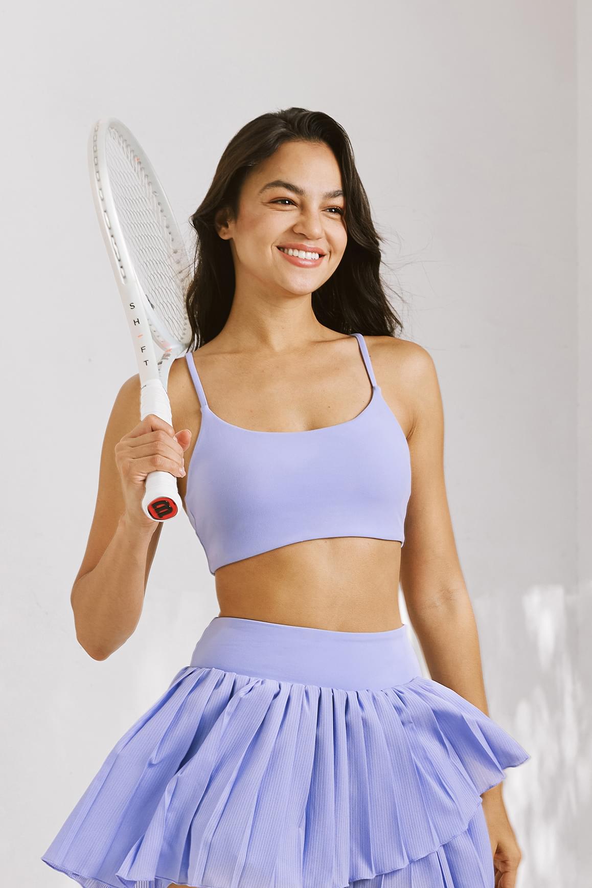 WISKII Stay Put Straps Bra - WISKIIWS392lavenderfrostS