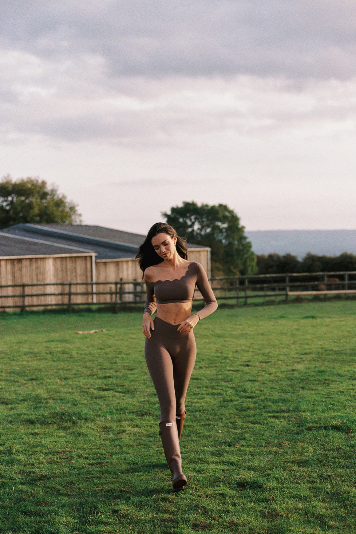 Riviera V-waist Scrunch Legging